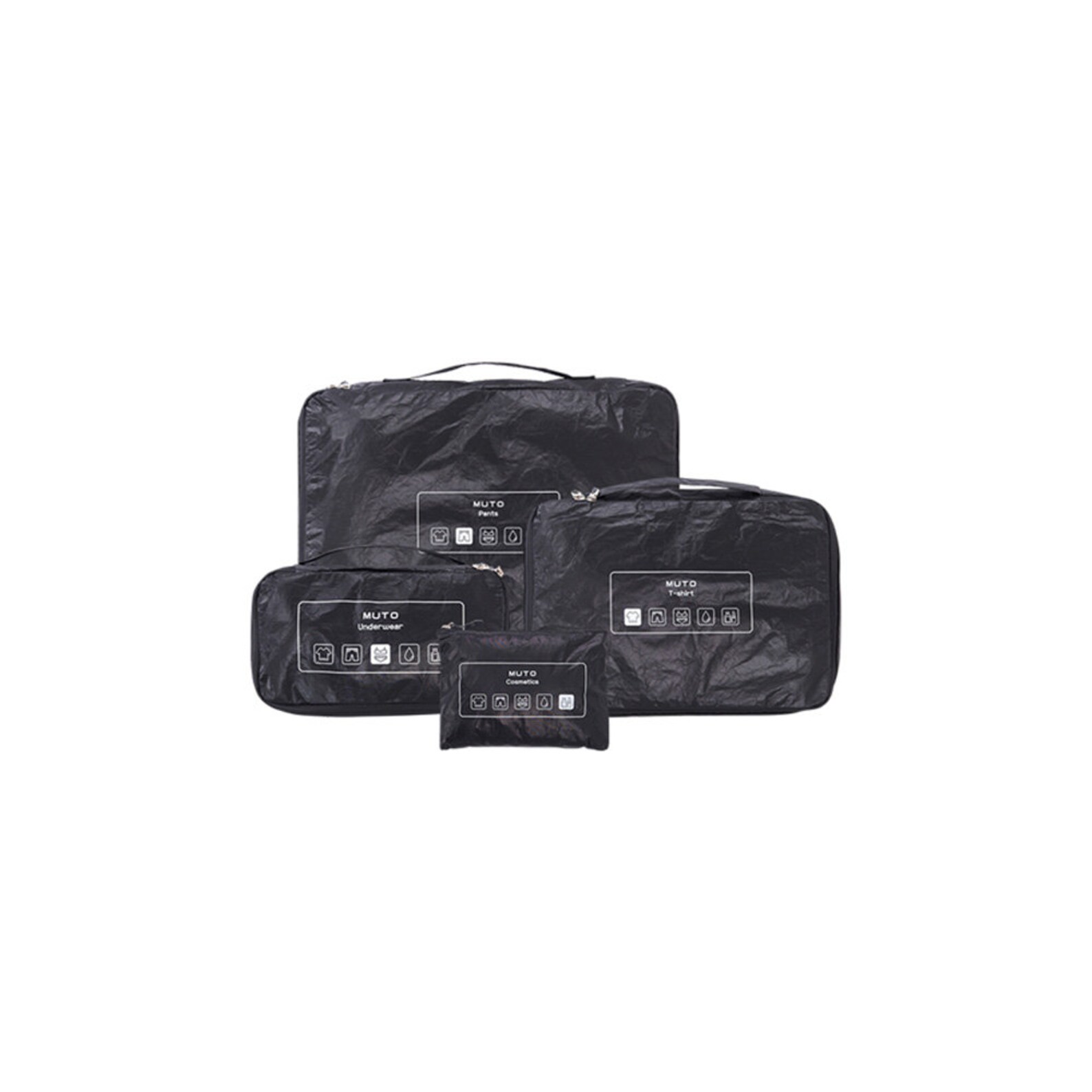 Tyvek Travel Packing Pouch 4 PCS Set Luggage Suitcase Etsy