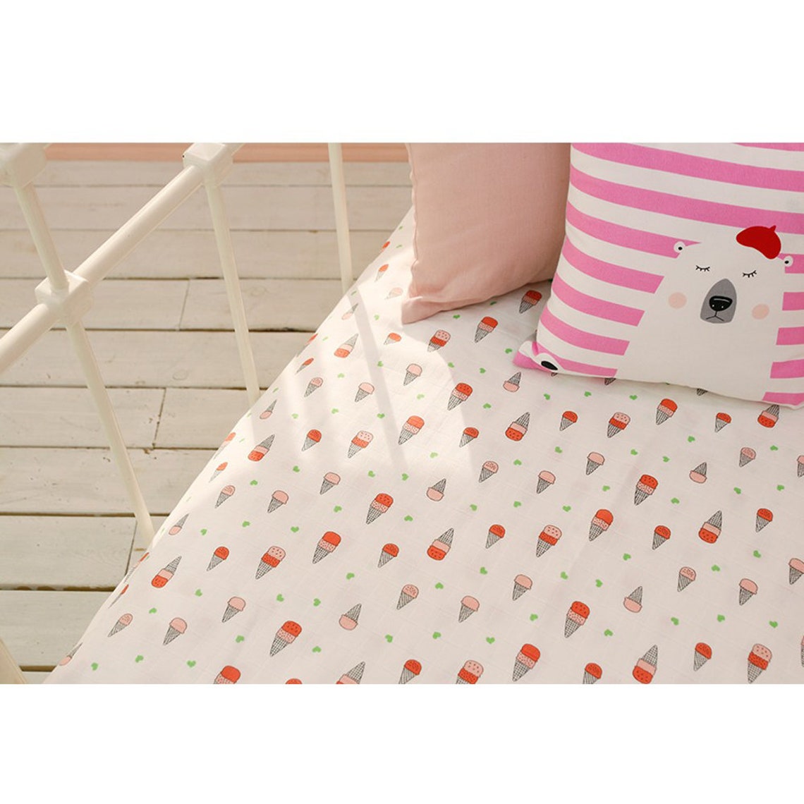 Cotton Double Gauze Fabric Muslin Baby by the Yard Korean Etsy