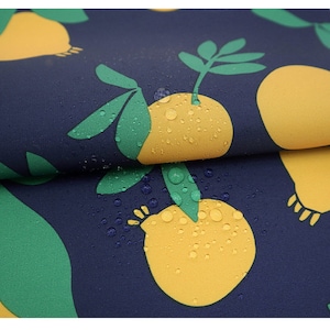 Waterproof fabric by the yard Poly twill fabric Water-repellent Water Resistant Outdoor fabric Upholstery shower curtain tablecloth IL111
