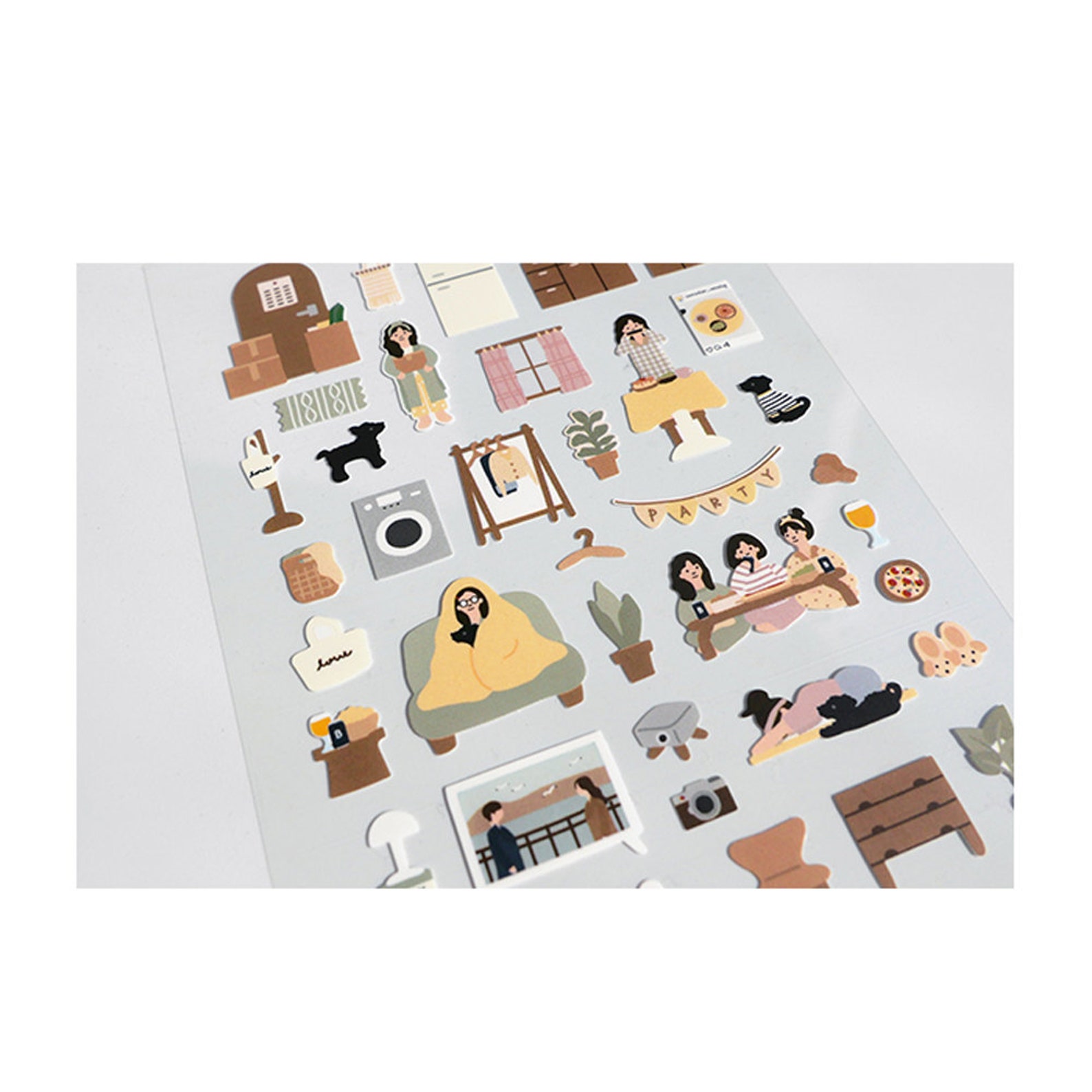 Scrapbooking Stickers Scrapbook Decals Planner Stickers Laptop Etsy