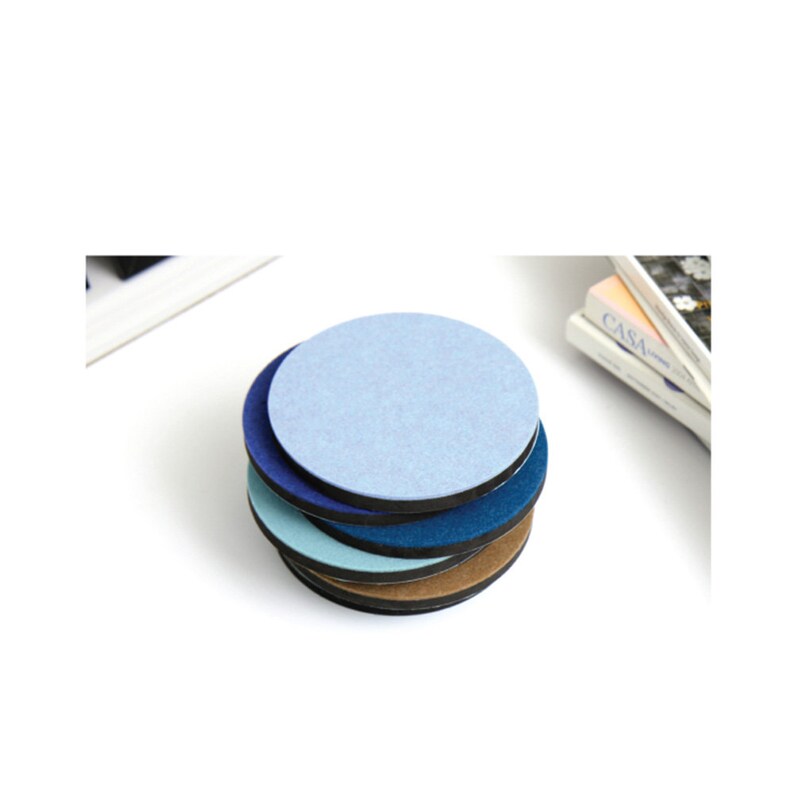 Felt Round Pin Board DIY Art Mat selfadhesive Decorative