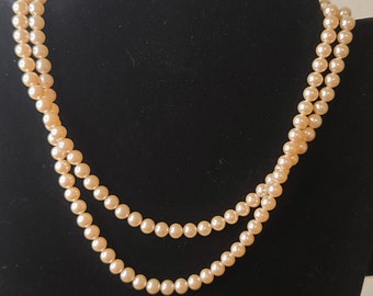 Vintage Pearl Necklace - Etsy