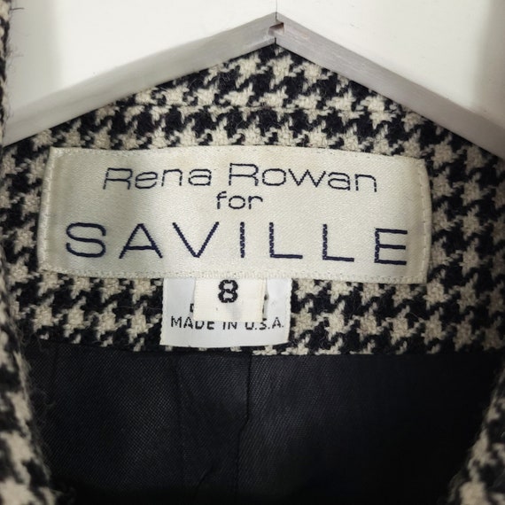Vintage Rena Rowan for Saville Pure Wool Houndsto… - image 6