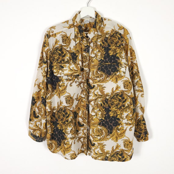 Vintage Maggie Lawrence Collection Silk Printed B… - image 1