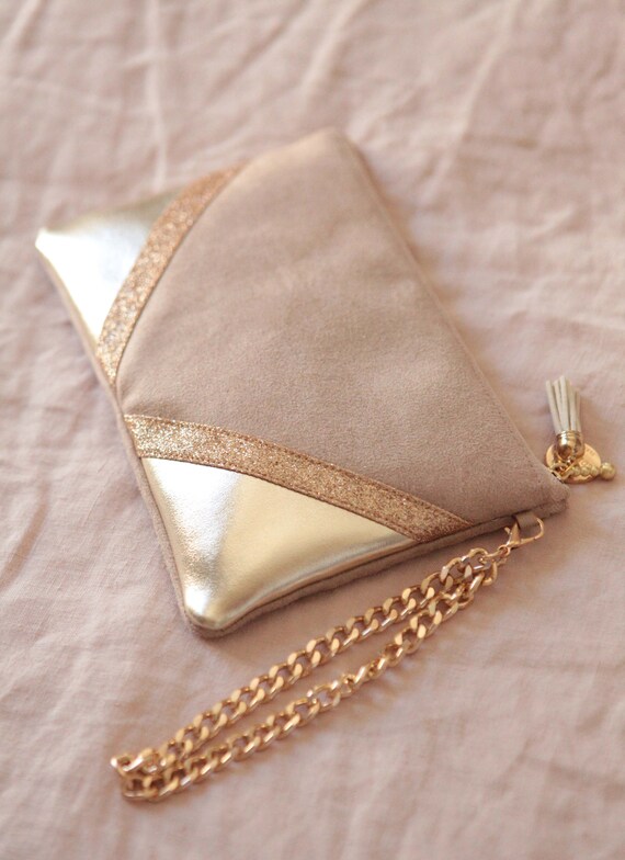 Pochette simili cheap cuir