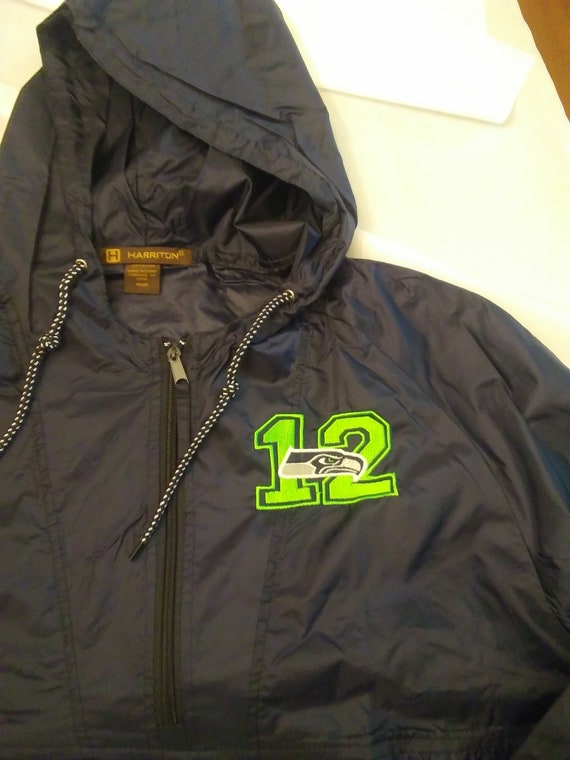 seahawks rain jacket