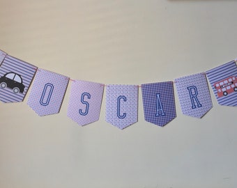 London bunting, personalised nursery decoration,  London Garland, London Policeman, London Soldier