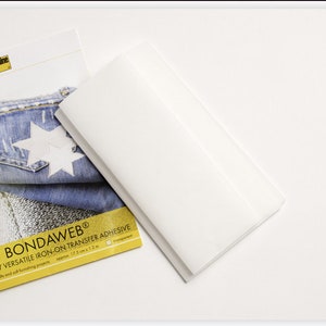 902 Bondaweb Vliesofix, Pre-Pack by Vilene Vlieseline (17.5cm x 120cm), Adhesive on both sides, for appliques, mending, handicrafts