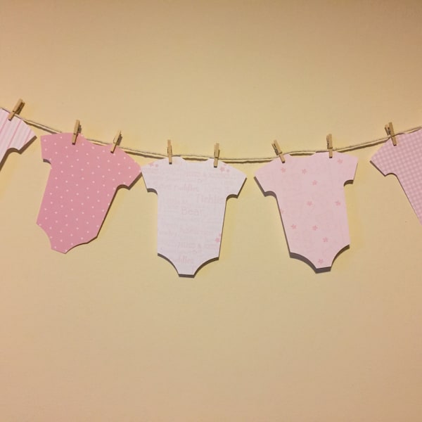 Baby Shower Bunting, Baby Shower Garland, Pink Baby Shower Bunting, Blue Baby Shower Bunting, Baby Shower Decor Neutral Baby Shower Bunting