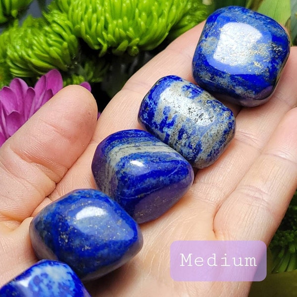 Lapis Lazuli Crystal / Tumbled Lapis Lazuli / Lapis Lazuli Stone / Tumbled Lapis / Lapis Lazuli / Blue Lapis / Lapis Stone / Lapis Crystal