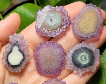 Amethyst Stalactite Slice / Amethyst Stalactite / Amethyst Slice / Stalactite Amethyst / Amethyst Geode / Geode Slice / Stalactite Slice