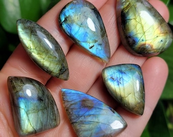 Labradorite Crystal / Labradorite Cabochon / Polished Labradorite / Crystal Cabochon / Natural Labradorite / High Quality Labradorite