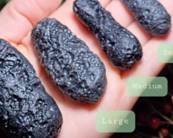 Tibetan Tektite / Black Tektite / Home Decor / Metaphysical / Raw Crystal / Tektite Crystal / Tektite Stone / Tektite / Tektite Meteorite