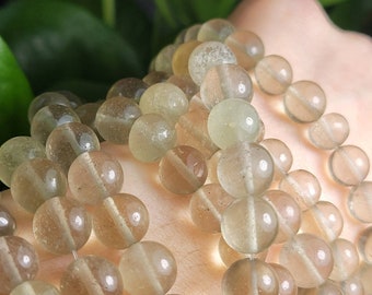 Libyan Desert Glass Bead, Libyan Gold Tektite Crystal Beads, LDG