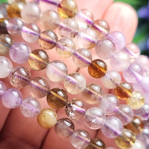 Auralite 23 Crystal Bracelet: Gemstone Beaded Jewelry
