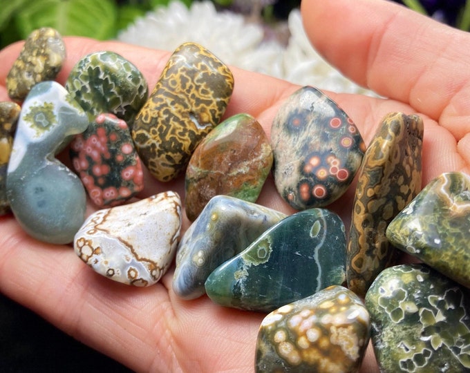 Ocean Jasper Slabs, Pink Ocean Jasper, Healing Ocean Jasper, Calming