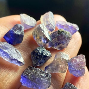 Iolite Crystal - Raw Iolite - Iolite Gemstone - Iolite Stone - Natural Iolite Crystal - Genuine Iolite - Iolite Crystal Specimen - INTUITION
