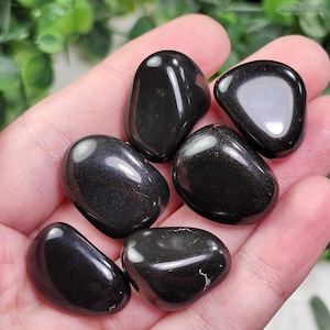 Black Onyx Stone - Black Onyx Tumble - Black Onyx Crystal - Onyx Stone - Black Onyx - Polished Onyx -Tumbled Onyx - Black Onyx Specimen