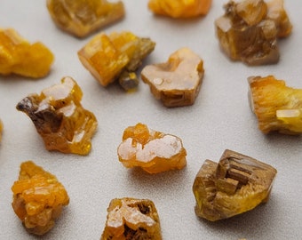 Mimetite Crystal / RARE Crystal / Mimetite / Mimetite Specimen / Pseudomorph / Mimetite Stone / INSPIRE Joy in Life / Orange Mimetite