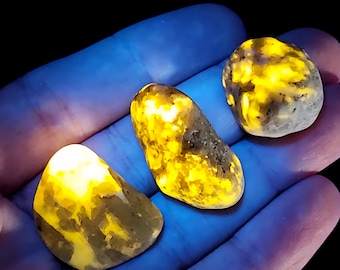 アクア オブシディアン クリスタル - ブルー オブシディアン