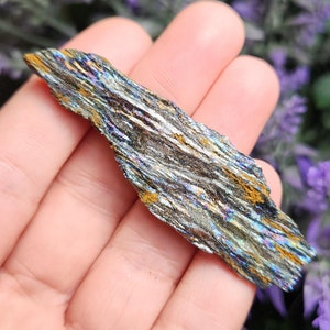 Rainbow Iridescent Hematite Specimen: Raw Hematite Crystal