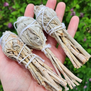 4&quot; White Sage Smudge Stick - Cleansing Smudge Bundle