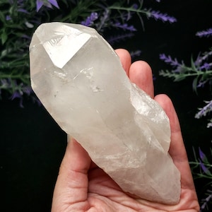 Lemurian Quartz Crystal 304g - Lemurian Quartz - Lemurian Seed Crystal - Colombian Lemurian - Lemurian Seed Quartz - Lemurian Quartz Stone