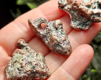 Native Copper Nugget from Michigan, Pure Natural Copper Specimen