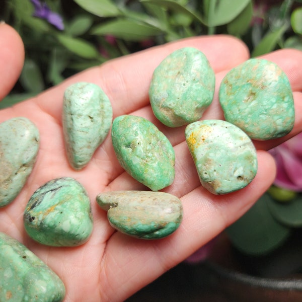 Variscite Crystal / Tumbled Variscite / Variscite Stone / Natural Variscite / Polished Variscite / Variscite Gemstone / Variscite Specimen