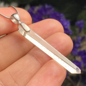 Lemurian Seed Quartz Pendant / Lemurian Seed Quartz / Lemurian Jewelry / Lemurian Quartz / Quartz Jewelry / Lemurian Seed Crystal Necklace