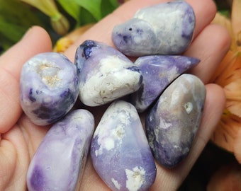 Violet Flame Opal / Violet Flame / Violet Flame Healing / Violet Opal / Opal Crystal / Opal / Morado Opal / Purple Opal / Polished Opal