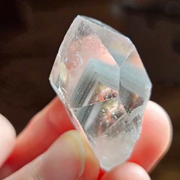 Actinolite in Quartz Crystal / RARE Crystal / Himalayan Quartz / Actinolite Crystal / Actinolite in Himalayan Quartz / Raw Himalayan Stone