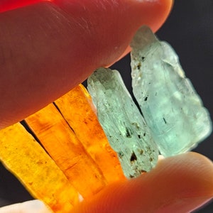 Green and orange stone hotsell