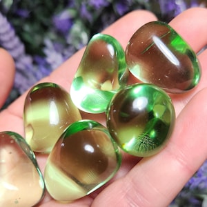 Green Obsidian - Tumbled Obsidian - Polished Obsidian - Obsidian Stone - Obsidian Gemstone - Obsidian Crystal - Obsidian Gemstone - Obsidian