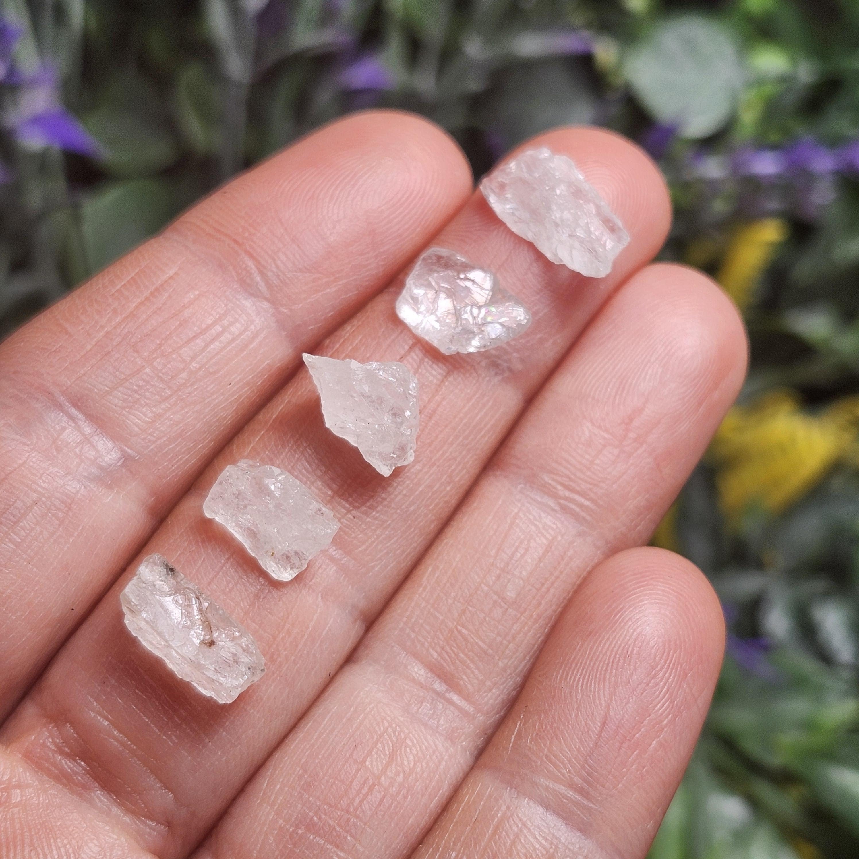 Raw Phenacite Crystal Specimen: Natural Nigerian Phenacite