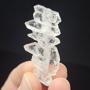 Skeletal Faden Quartz - Himalayan Faden Quartz - Alpine Faden Quartz - Raw Faden Quartz - Faden Quartz Stone - Faden Etched Quartz