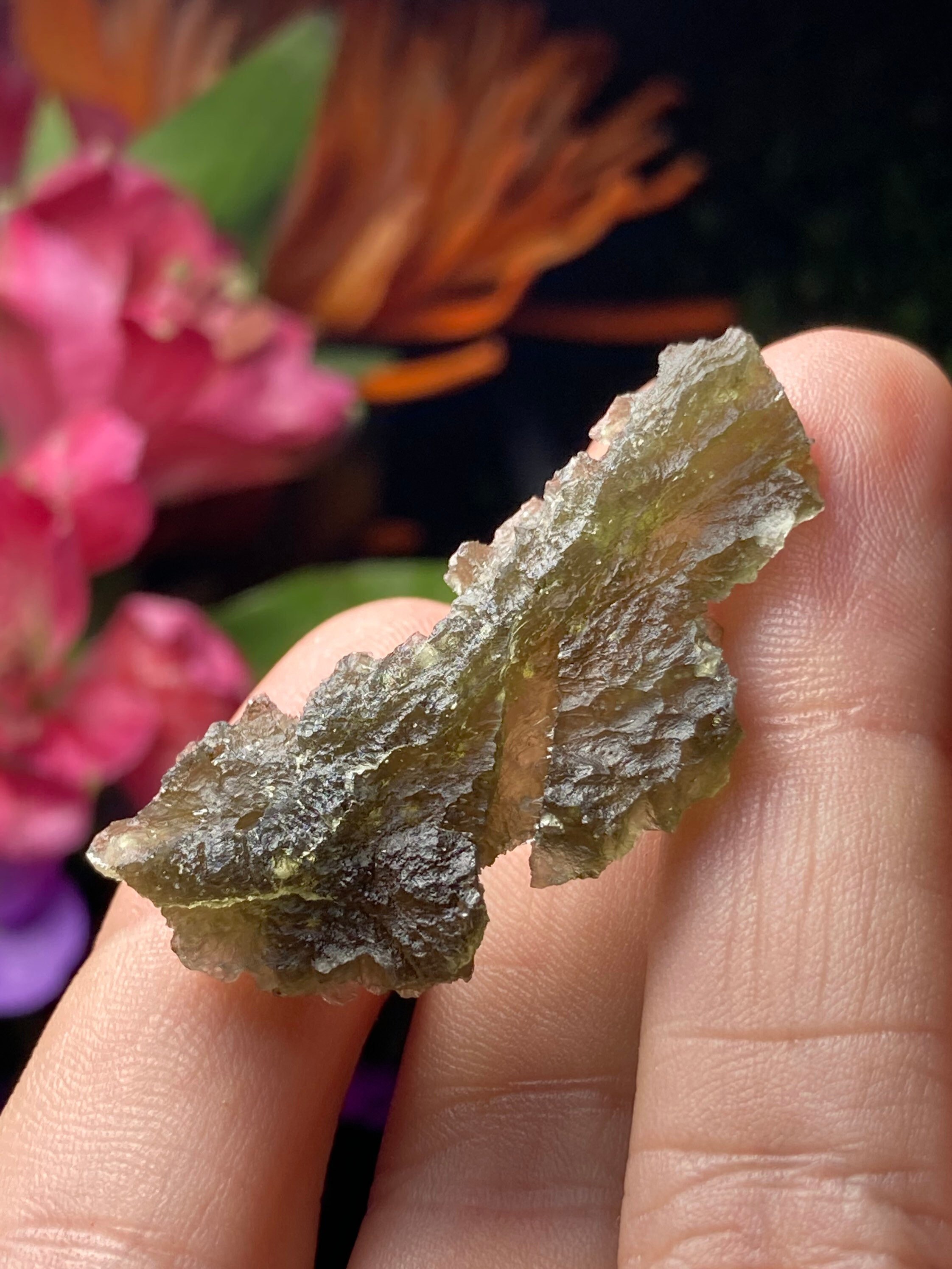 Moldavite/4, 8 Grammes