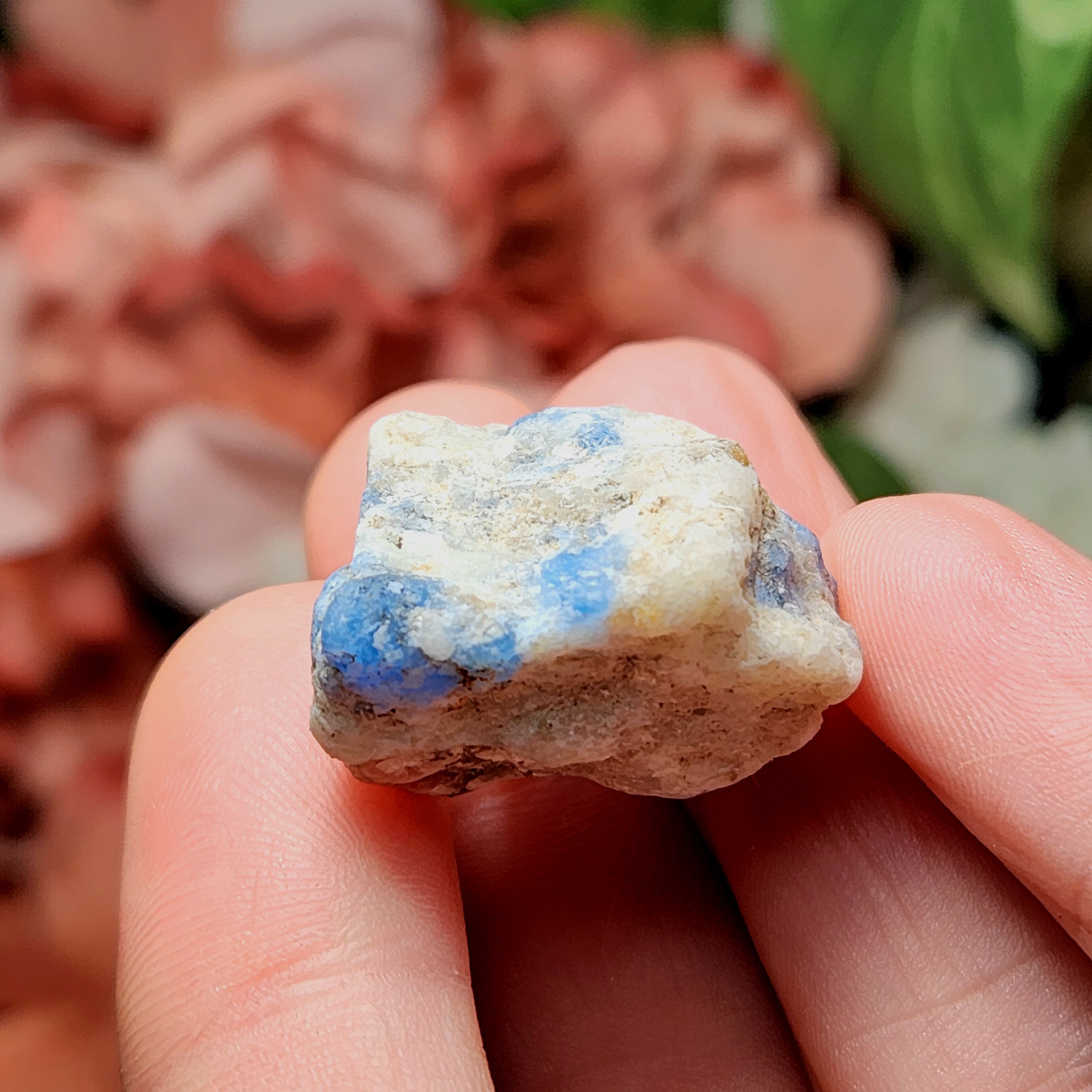 ブルーハックマナイト標本：希少ハックマナイト結晶 - Etsy 日本