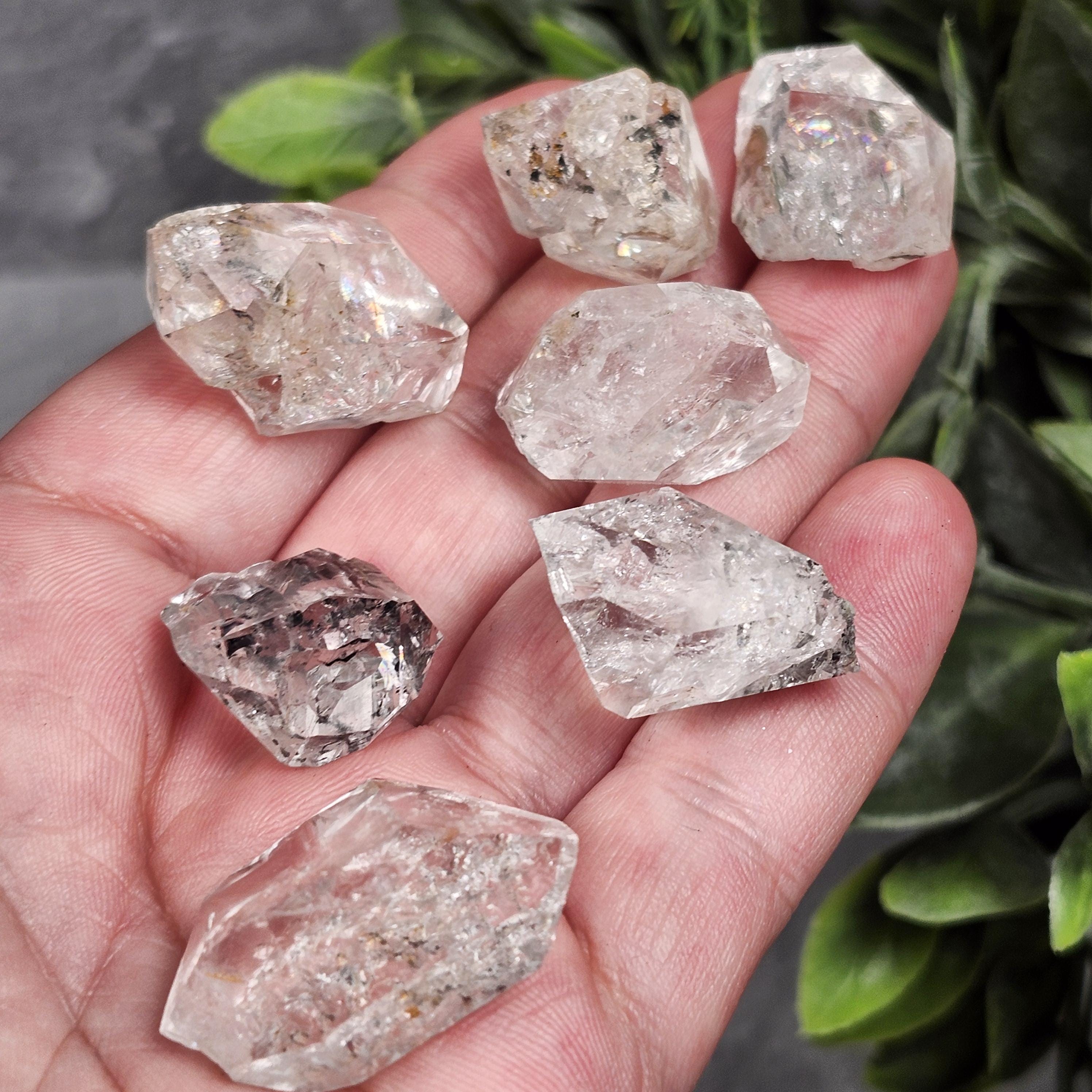 ハーキマーダイヤモンド標本：ニューヨーク産クォーツクリスタル（0.75