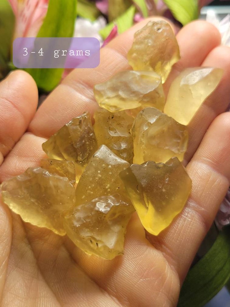 Libyan Desert Glass / Libyan Gold Tektite / Libyan Glass / Libyan Tektite / Raw Libyan Desert Glass / Libyan Desert / Libyan Desert Crystal image 3