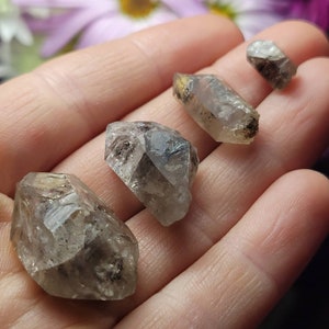 Herkimer Diamond & ANTHRAXOLITE / Black Herkimer / Herkimer Diamond Stone / Herkimer Diamond Crystal / Herkimer Crystal / Herkimer Quartz image 9