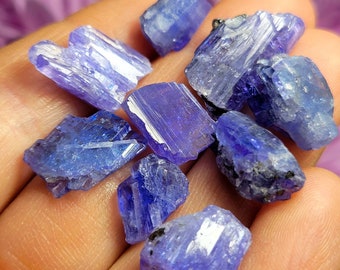 Tanzanite TERMINATED Crystal / Tanzanite Stone / Synergy 12 / Raw Tanzanite / Natural Tanzanite / Tanzanite Gemstone / Tanzanite Crystal
