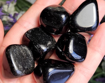 Black Obsidian Crystal (0.75"+), Polished Obsidian, Natural Stone Specimen