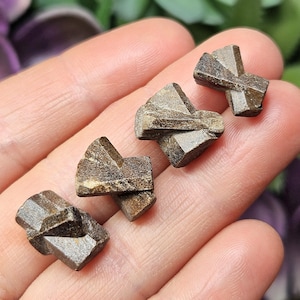 Staurolite Fairy Cross Crystal - Cross Stone - Staurolite Crystal - Staurolite Stone - Staurolite Fairy Stone - Fairy Cross Stone