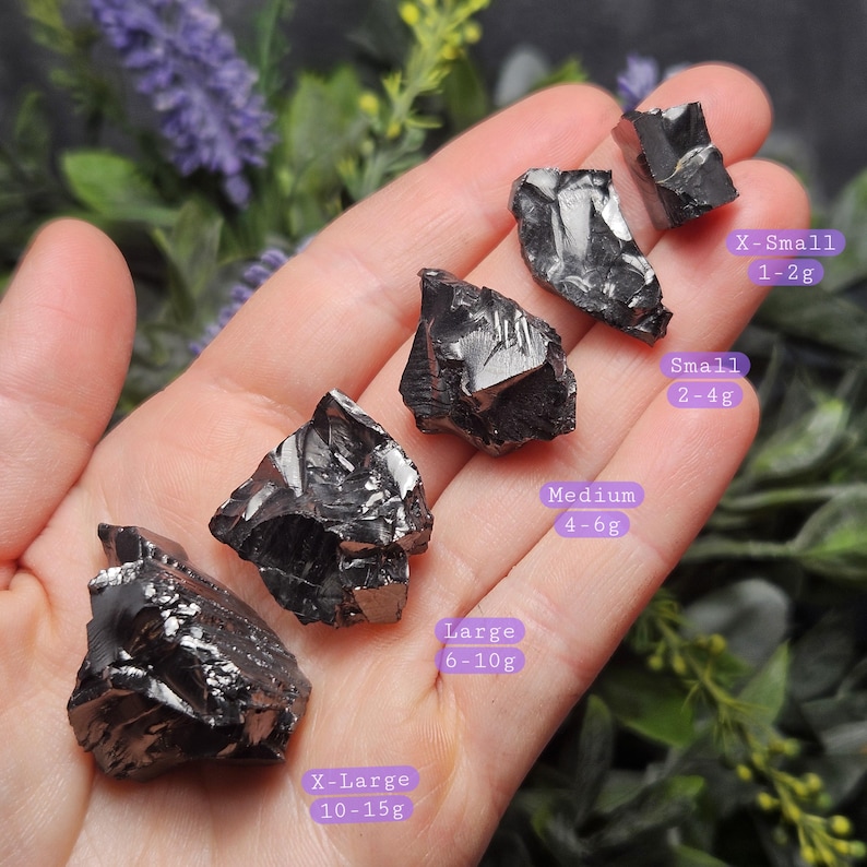 Elite Noble Shungite Crystal: Raw Shungite Specimen image 10