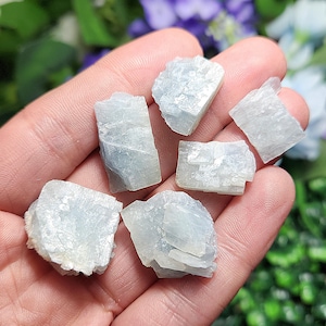 Blue Barite Crystal - Blue Barite from Morocco - Barite Crystal - Barite Specimen - Blue Barite Stone - Barite Cluster - Blue Barite
