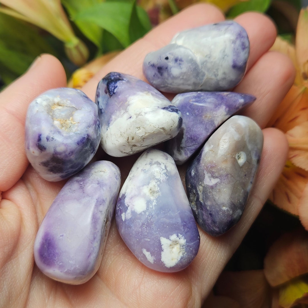 Violet Flame Opal / Violet Flame / Violet Flame Healing / Violet Opal / Opal Crystal / Opal