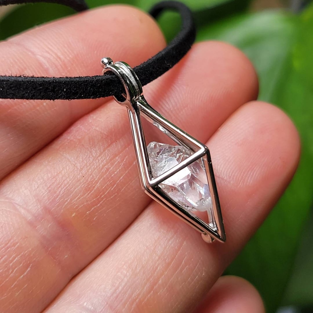 Herkimer Diamond Pendant / Herkimer Diamond Necklace / Herkimer Diamond