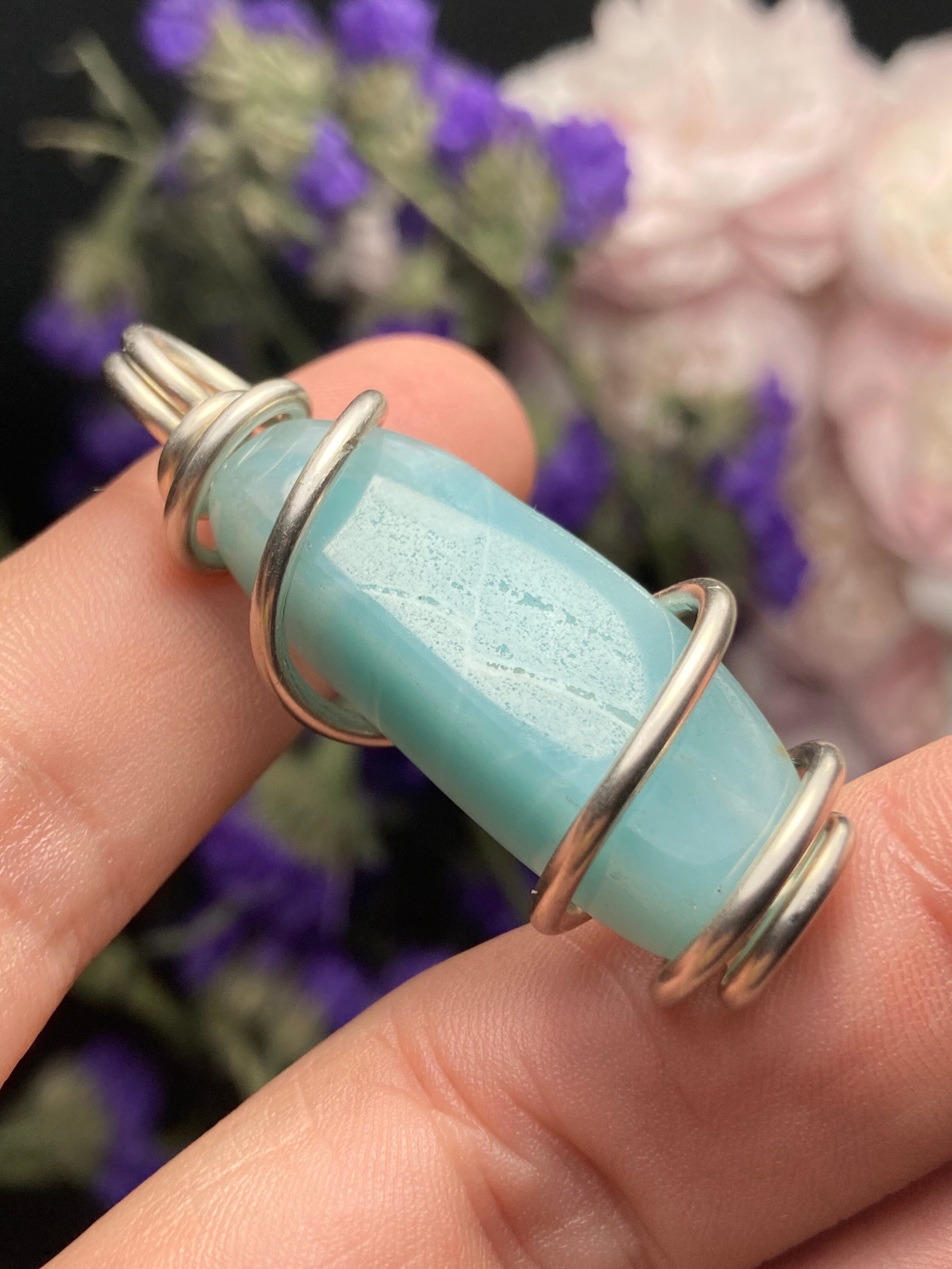 Amazonite Pendant / Amazonite Necklace 