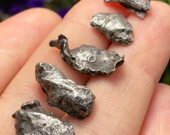 Meteorite - Meteorite Stone - Crystal Meteorite - Sikhote Alin - Meteorite Crystal - Natural Meteorite - Meteorite Fragment - Genuine Meteor